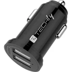 Techly Φορτιστής Αυτοκινήτου 12W 2.4A με Θύρες: 2xUSB Μαύρος