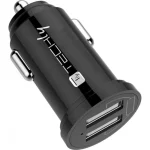 Techly Φορτιστής Αυτοκινήτου 12W 2.4A με Θύρες: 2xUSB Μαύρος - Image 3