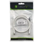 Techly USB 2.0 Cable USB-C male - USB-C 240W Λευκό 1m (ICOC MU4-40G240W1) - Image 2
