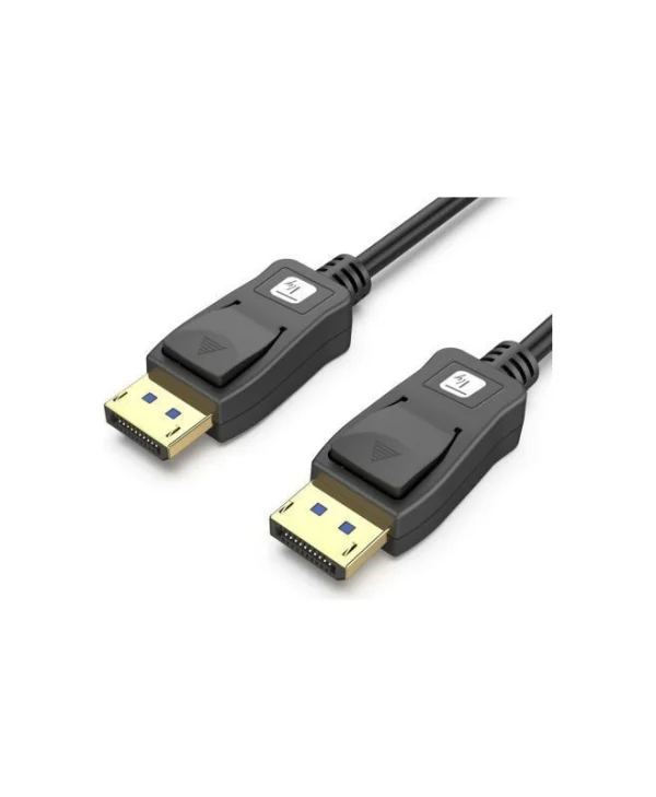 Techly Cable DisplayPort male - DisplayPort male 1m Μαύρο (ICOC DSP-A21-010)