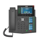 Fanvil X6U Ενσύρματο Τηλέφωνο IP 20 γραμμών Μαύρο - Image 2