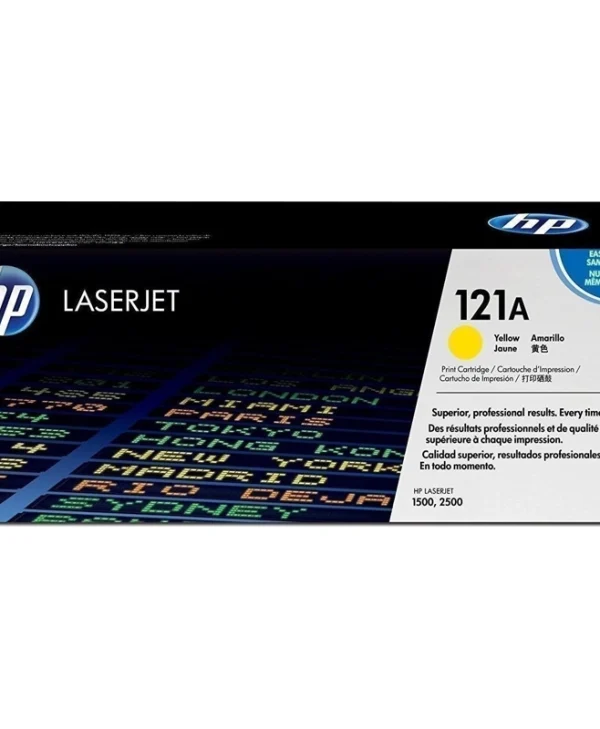 HP 121A Γνήσιο Toner Laser Εκτυπωτή Κίτρινο 5000 Σελίδων C9702A C9702A