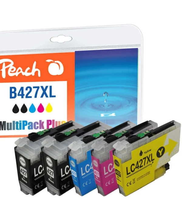 Peach Πακέτο Συμβατών Μελανιών Εκτυπωτή InkJet Brother LC-427XL 1τμχ