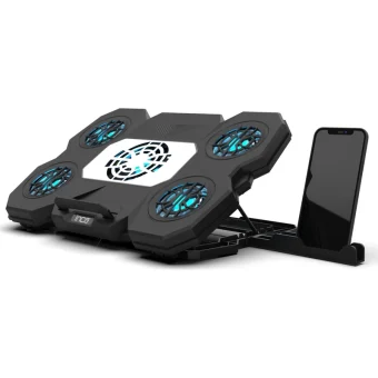 Inca INC-614GMS Cooling Pad για Laptop έως 17" με 4 Ανεμιστήρες και Φωτισμό INC-614GMS