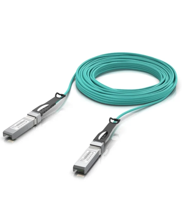 Ubiquiti Καλώδιο Οπτικής Ίνας SFP+ 20m Τιρκουάζ 1τμχ