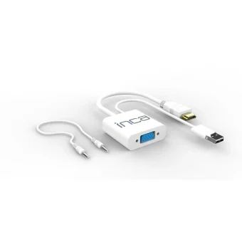 Inca Μετατροπέας HDMI / USB-A male σε VGA female 1τμχ (IVTH-01) IVTH-01