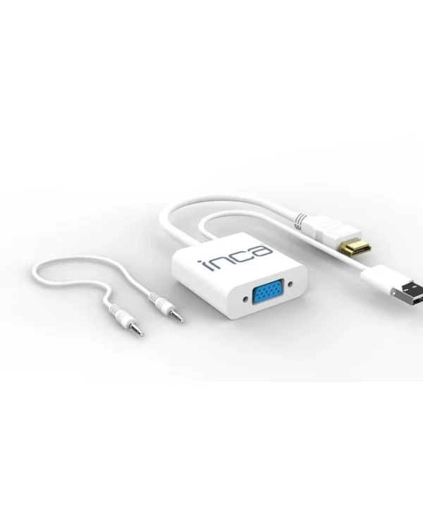 Inca Μετατροπέας HDMI / USB-A male σε VGA female 1τμχ (IVTH-01) IVTH-01