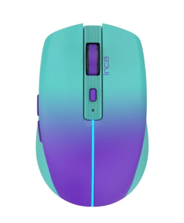Inca 1600 DPI Ασύρματο Bluetooth Ποντίκι Μπλε