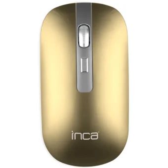 Inca IWM-531RS Ασύρματο Bluetooth Ποντίκι Χρυσό IWM-531RS