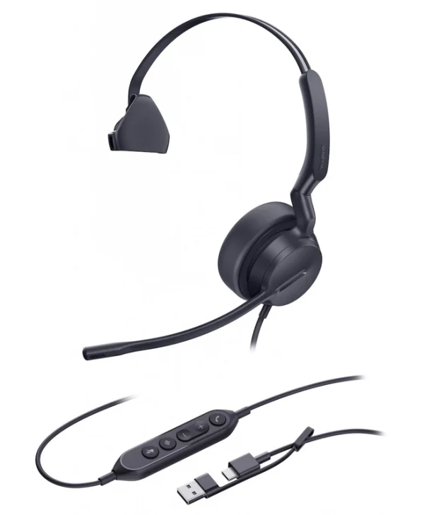Yealink Mono Uc Usb-c/a VOIP Headset (1308217) 1308217