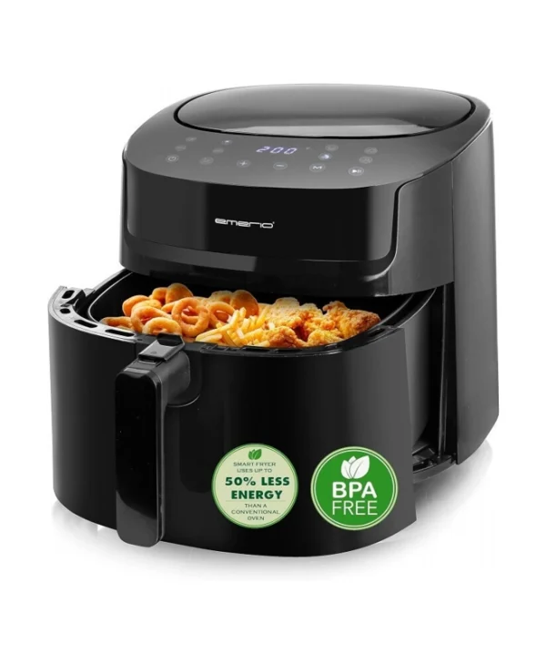 Emerio Air Fryer 7.2lt Μαύρο AF-129622.1 AF-129622.1