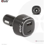 Club3D Φορτιστής Αυτοκινήτου 63W με Θύρες: 1xUSB 1xType-C - Image 2