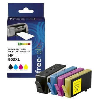 Freecolor Πακέτο Συμβατών Μελανιών Εκτυπωτή InkJet HP 903XL Πολλαπλό (Color) 1τμχ