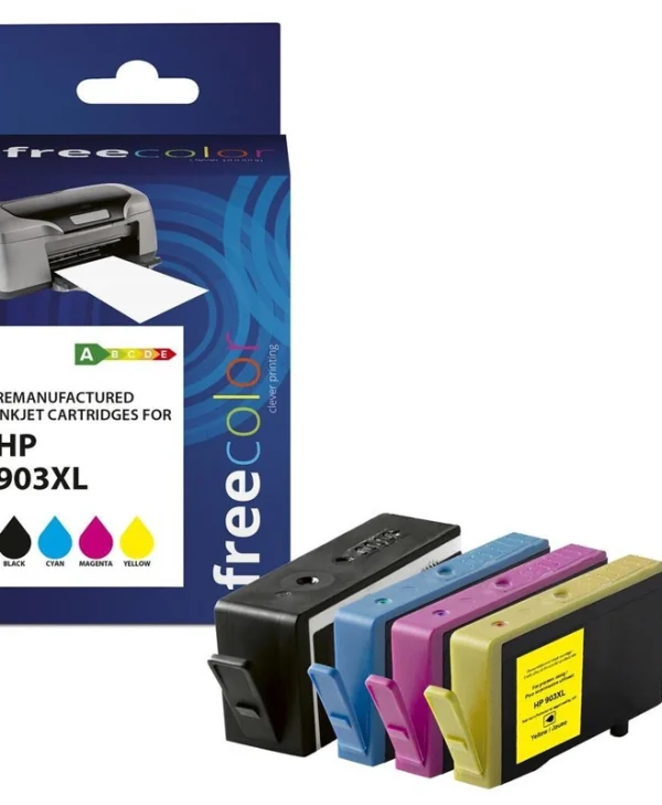 Freecolor Πακέτο Συμβατών Μελανιών Εκτυπωτή InkJet HP 903XL Πολλαπλό (Color) 1τμχ
