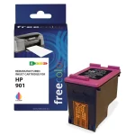 Freecolor Πακέτο Συμβατών Μελανιών Εκτυπωτή InkJet HP 901XL Πολλαπλό (Color) 1τμχ