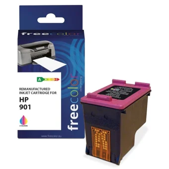 Freecolor Πακέτο Συμβατών Μελανιών Εκτυπωτή InkJet HP 901XL Πολλαπλό (Color) 1τμχ