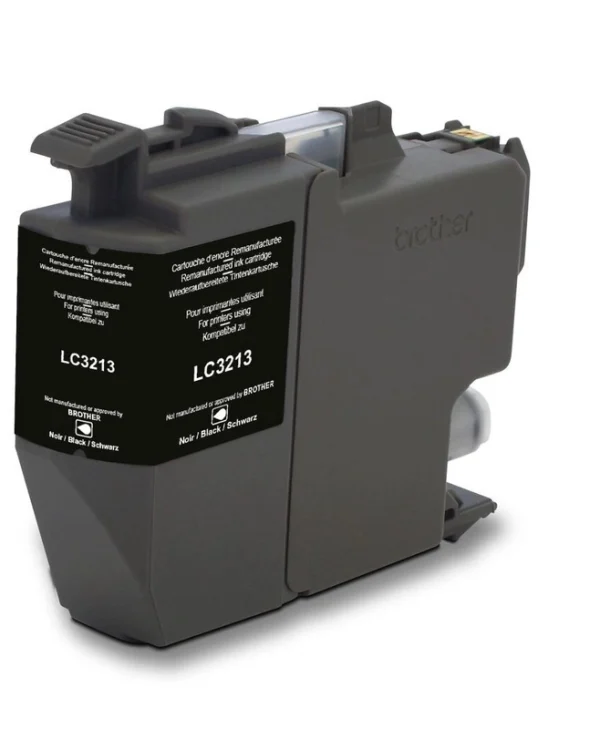 Freecolor Συμβατό Μελάνι Εκτυπωτή InkJet Brother LC3213 Μαύρο 1τμχ