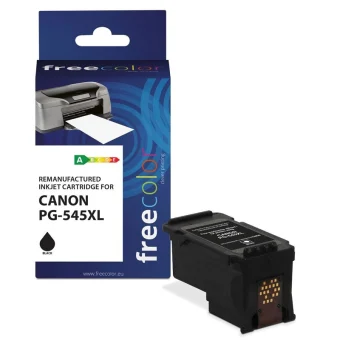 Freecolor Συμβατό Μελάνι Εκτυπωτή InkJet Canon PG-545XL 7500 Σελίδων 127ml Μαύρο 1τμχ
