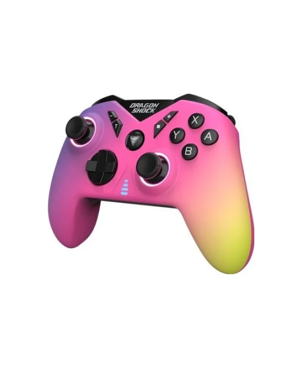 Dragonshock Nebula Ασύρματο Gamepad για Switch Ροζ