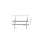 Manhattan Tv-wall Mount 461931 Βάση Τηλεόρασης Τοίχου έως 120" 461931 - Image 5