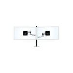 Ergotron LX Dual Stacking Επιτραπέζια Βάση για 2 Οθόνες έως 40" με Βραχίονα Λευκή - Image 5