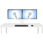 Ergotron LX Επιτραπέζια Βάση για 2 Οθόνες έως 27" με Βραχίονα Λευκή - Image 2