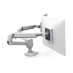 Ergotron LX Επιτραπέζια Βάση για 2 Οθόνες έως 27" με Βραχίονα Λευκή - Image 4