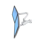 Ergotron LX Επιτραπέζια Βάση για 2 Οθόνες έως 27" με Βραχίονα Λευκή - Image 5