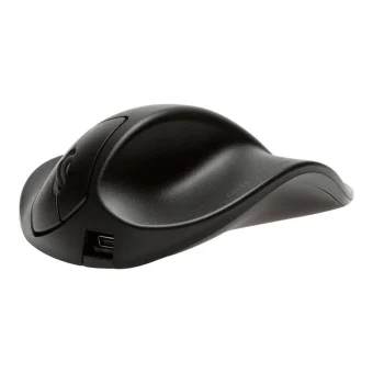 Bakker Elkhuizen HandShoeMouse Righthanded Small USB Wireless Ασύρματο Εργονομικό Ποντίκι Μαύρο
