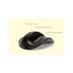 Bakker Elkhuizen HandShoeMouse Righthanded Small USB Wireless Ασύρματο Εργονομικό Ποντίκι Μαύρο - Image 3