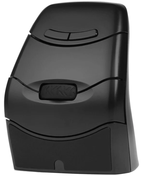 Bakker Elkhuizen DXT 3 Precision Ασύρματο Εργονομικό Vertical Ποντίκι Γκρι