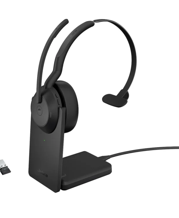 Jabra Evolve2 55 MS Mono VOIP Headset (25599-899-989) 25599-899-989