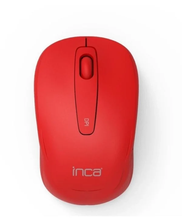 Inca IWM-331RK Ασύρματο Mini Ποντίκι Κόκκινο IWM-331RK