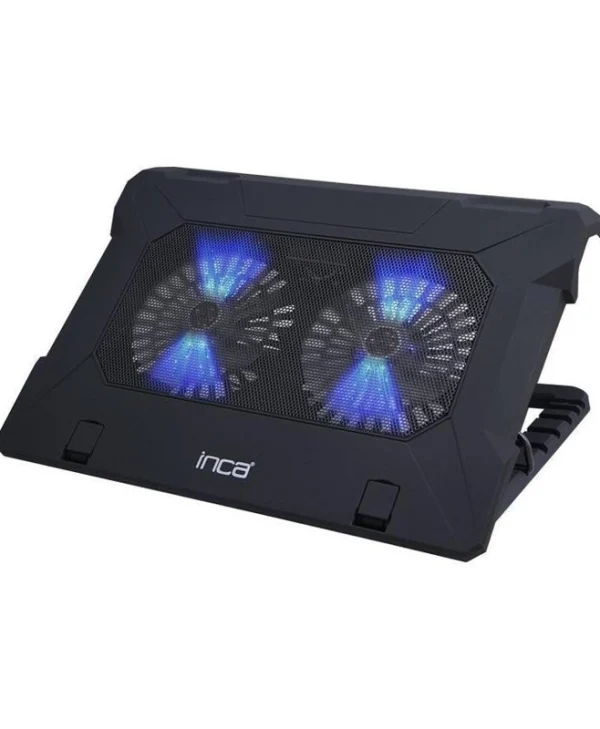 Inca INC-321RX Cooling Pad για Laptop έως 17" με 2 Ανεμιστήρες και Φωτισμό INC-321RX
