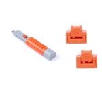Smartkeeper Smartkeeper Basic Rj45 Port Lock 10 1x Clip + 10x Cover Orange - Image 3