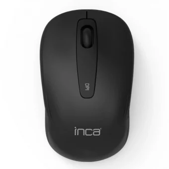 Inca IWM-331RS Ασύρματο Mini Ποντίκι Μαύρο IWM-331RS