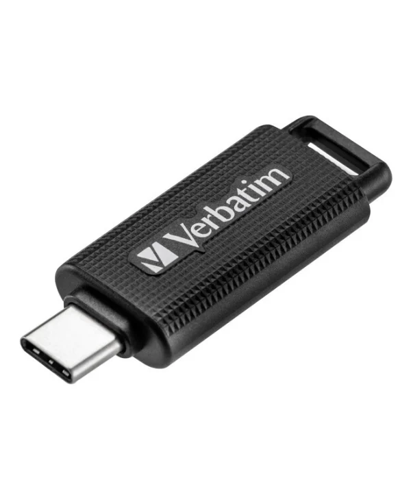 Verbatim Retractable 32GB USB 3.2 Stick με σύνδεση USB-C Μαύρο