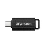 Verbatim Retractable 128GB USB 3.2 Stick με σύνδεση USB-C Μαύρο - Image 2