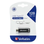 Verbatim Retractable 128GB USB 3.2 Stick με σύνδεση USB-C Μαύρο - Image 3