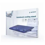 Gembird Cooling Pad για Laptop έως 15.6" με 2 Ανεμιστήρες και Φωτισμό (NBS-2F15-05) NBS-2F15-05 - Image 7