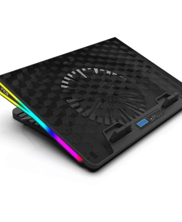 Inca Cooling Pad για Laptop έως 17.3" με 1 Ανεμιστήρα και Φωτισμό (INC-608GMS) INC-608GMS