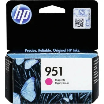 HP 951 Γνήσιο Μελάνι Εκτυπωτή InkJet Ματζέντα (CN051AE) CN051AE