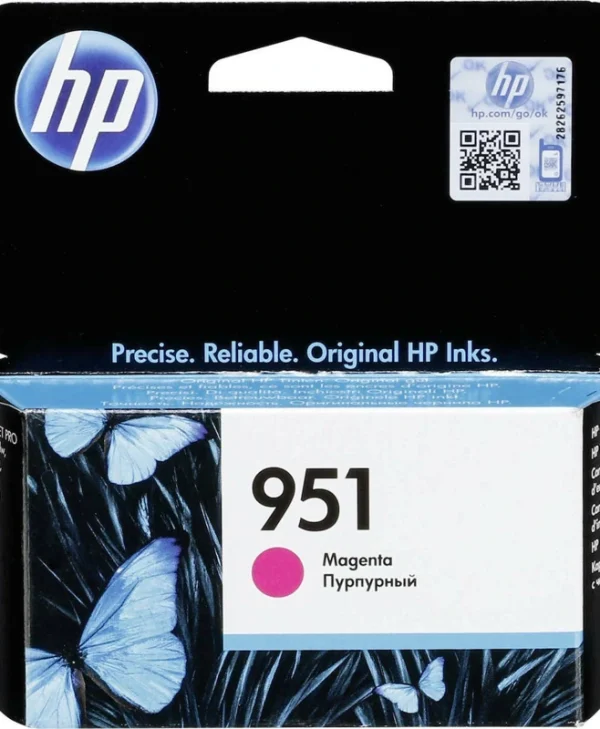 HP 951 Γνήσιο Μελάνι Εκτυπωτή InkJet Ματζέντα (CN051AE) CN051AE