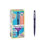Papermate Ανεξίτηλοι Μαρκαδόροι Navy Blue Σετ 12τμχ