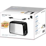 Emerio Φρυγανιέρα 2 Θέσεων 750W Inox - Image 6