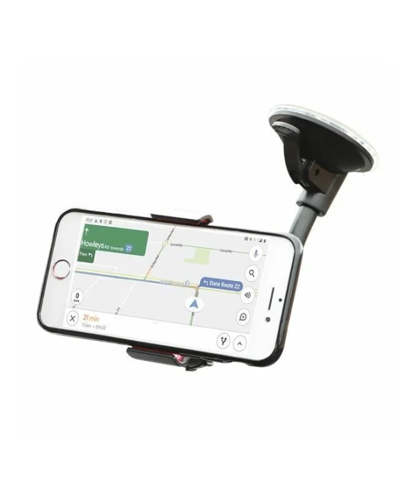 Mobilis Βάση Κινητού Αυτοκινήτου Flex Suction Mount με Κλιπ-Μανταλάκι