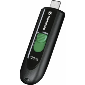 Transcend JetFlash 790C 128GB USB 3.1 Stick με σύνδεση USB-C Μαύρο
