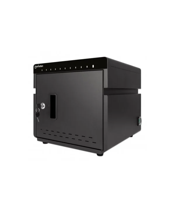 Manhattan Βάση Φόρτισης με 10 Θύρες USB-C 180W Power Delivery σε Μαύρο χρώμα