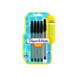 Papermate InkJoy 100 Στυλό Ballpoint Μαύρο με Μαύρο Μελάνι 5τμχ