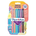 Papermate Flair Στυλό Ballpoint με Μαύρο Μελάνι 6τμχ